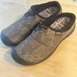 Keen Earth Tone Howser Patterned Slip-On Shoes Size 11
